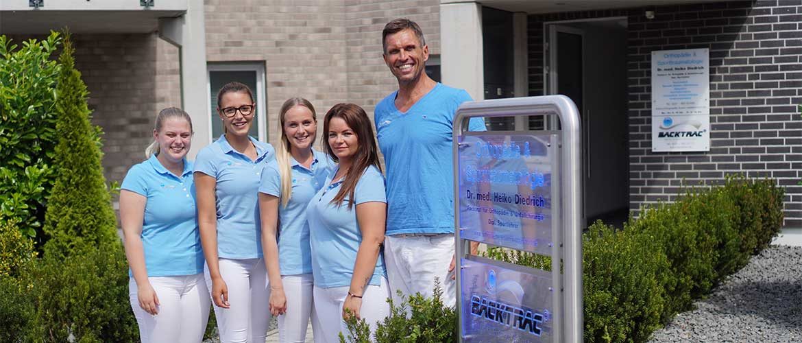 Das Team der Praxis für Ortopädie und Sporttraumatologie in Köln